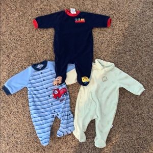 Fleece sleeper pajamas